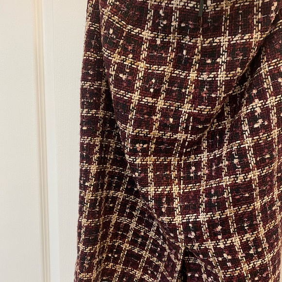 Plaid Tweed Skirt - Picture 2 of 2
